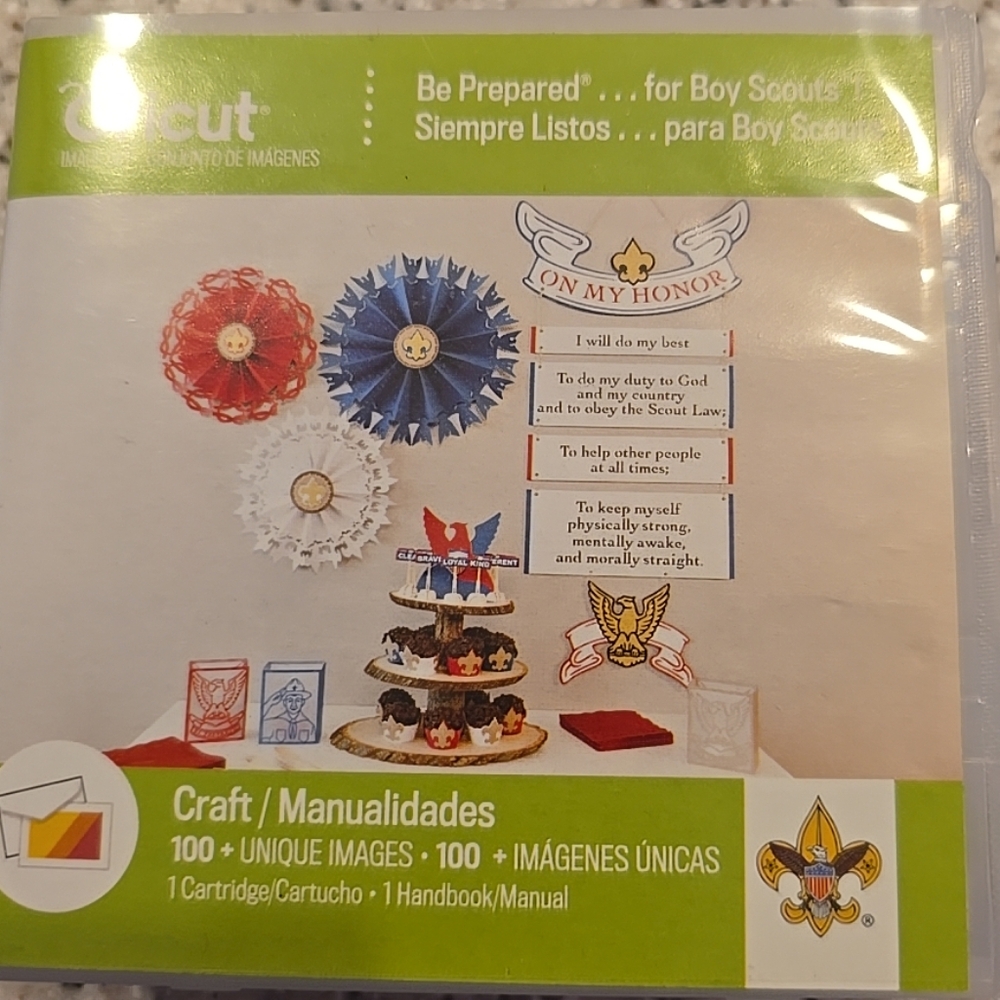 Cricut Boy Scouts Craft Cartridge - unlinked